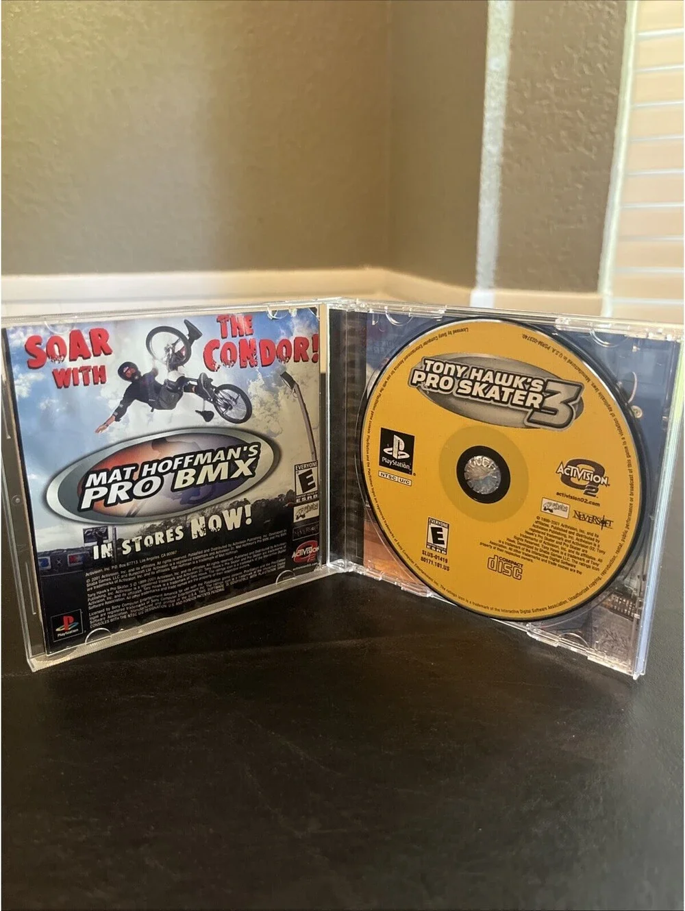 Tony Hawk's Pro Skater 3 PS1, CIB, TESTED, WORKS, GREAT CONDITION, BLACK LABEL